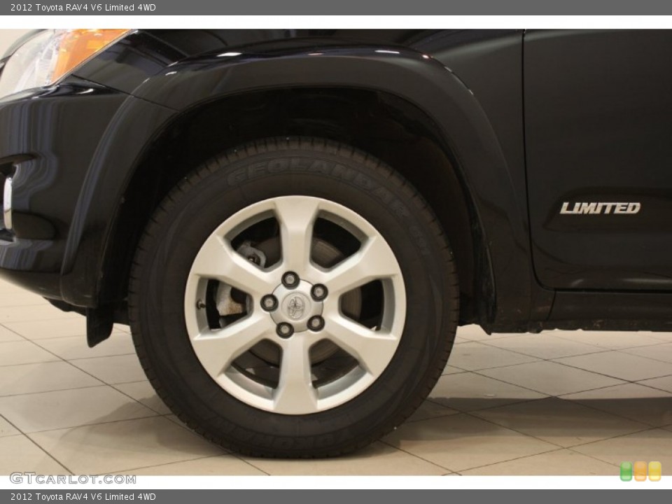 2012 Toyota RAV4 V6 Limited 4WD Wheel and Tire Photo #81938323