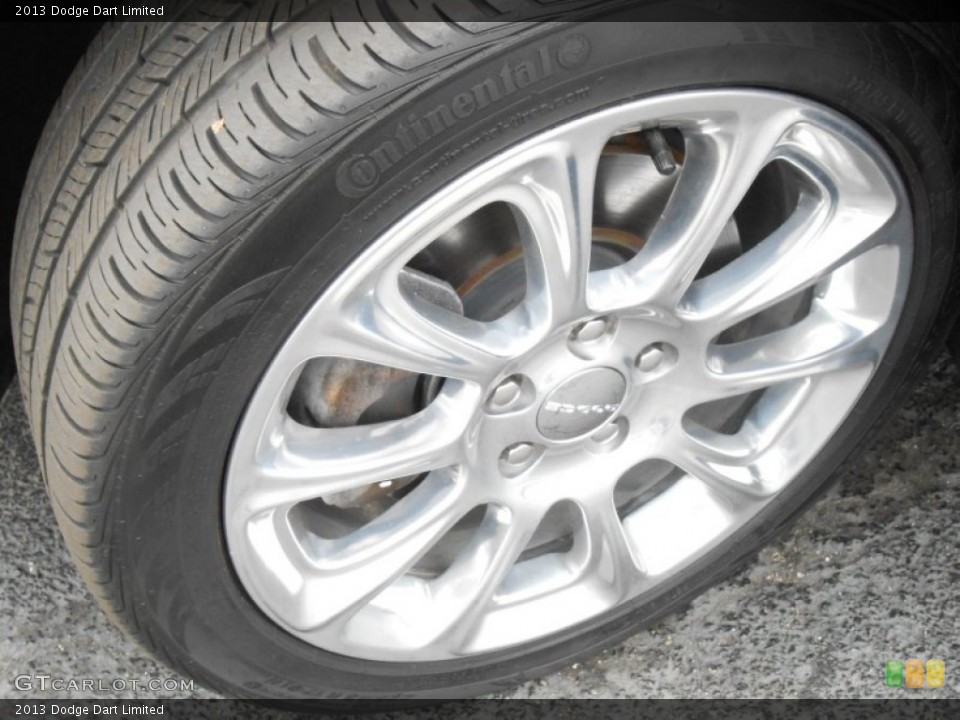 2013 Dodge Dart Limited Wheel and Tire Photo #81942662