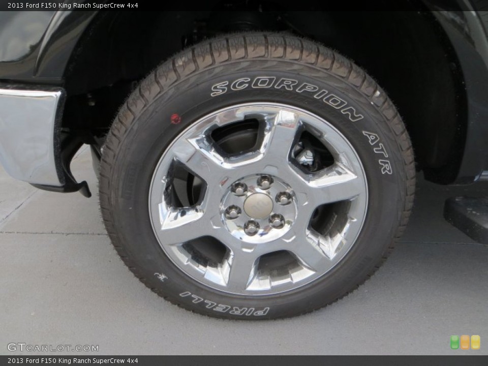 2013 Ford F150 King Ranch SuperCrew 4x4 Wheel and Tire Photo #81955448
