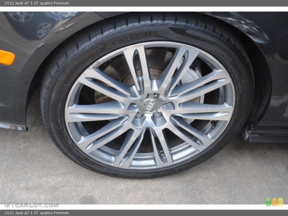 2012 Audi A7 3.0T quattro Premium Wheel and Tire Photo #81978498