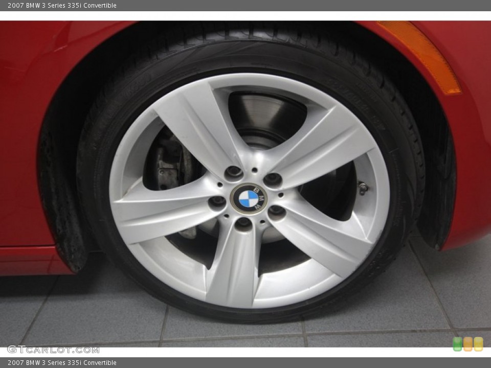 2007 BMW 3 Series 335i Convertible Wheel and Tire Photo #81979961