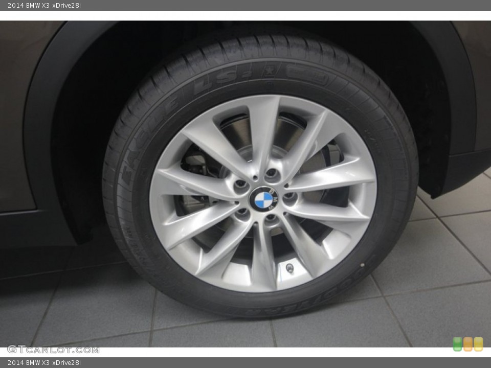 2014 BMW X3 xDrive28i Wheel and Tire Photo #81985969