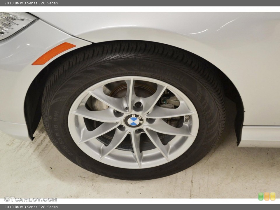 2010 BMW 3 Series 328i Sedan Wheel and Tire Photo #81986430