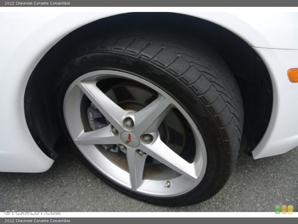2012 Chevrolet Corvette Convertible Wheel and Tire Photo #81995187