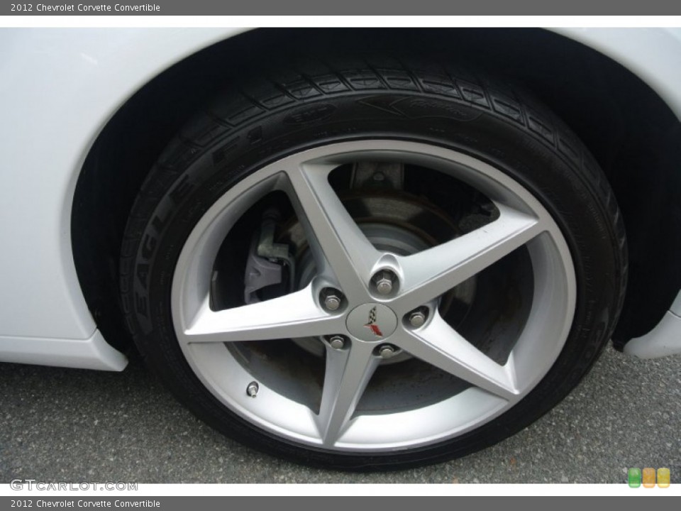 2012 Chevrolet Corvette Convertible Wheel and Tire Photo #81995234