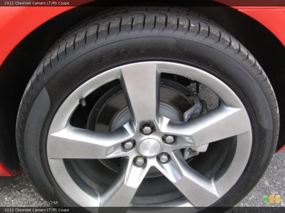 2012 Chevrolet Camaro LT/RS Coupe Wheel and Tire Photo #81997875