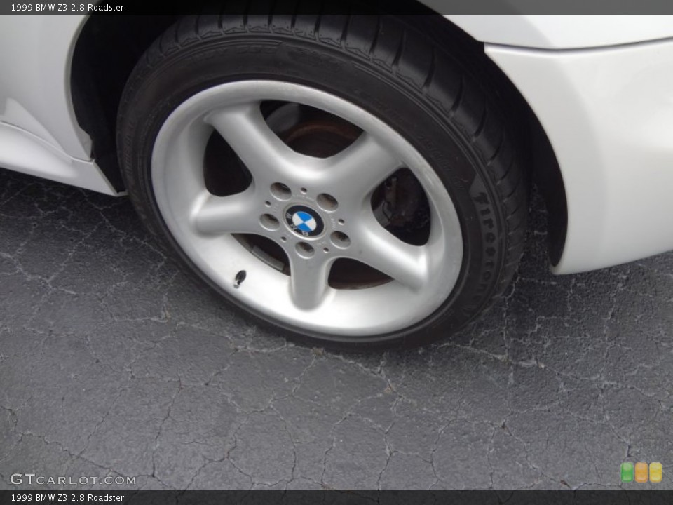 1999 BMW Z3 2.8 Roadster Wheel and Tire Photo #82000585