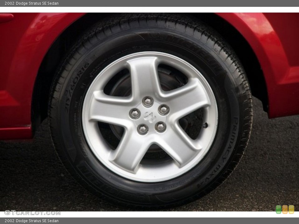 2002 Dodge Stratus SE Sedan Wheel and Tire Photo #82001033
