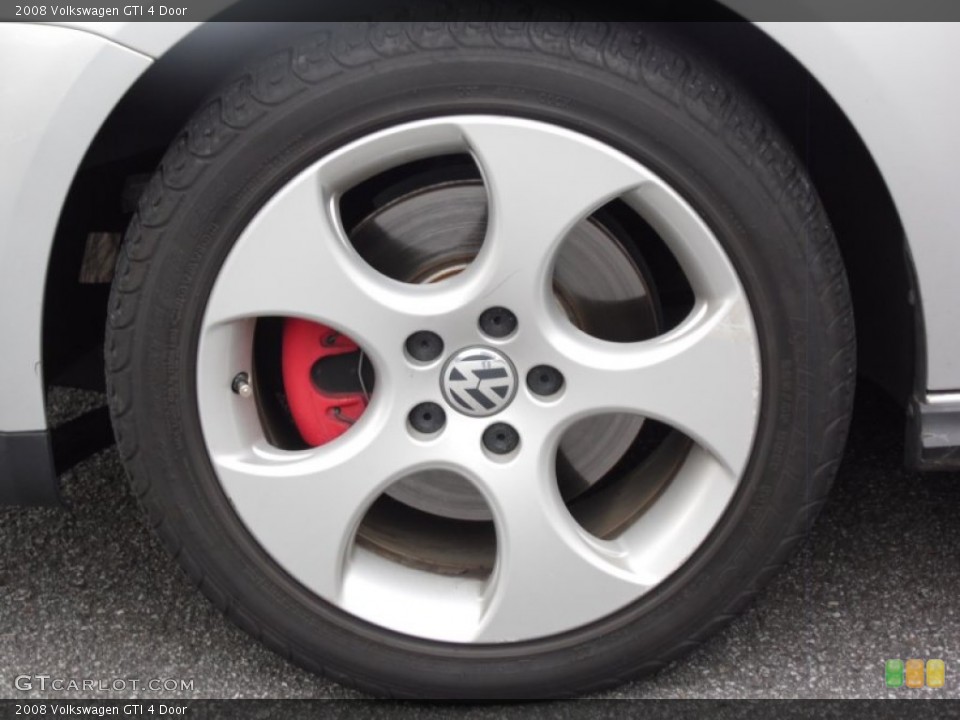 2008 Volkswagen GTI 4 Door Wheel and Tire Photo #82001092