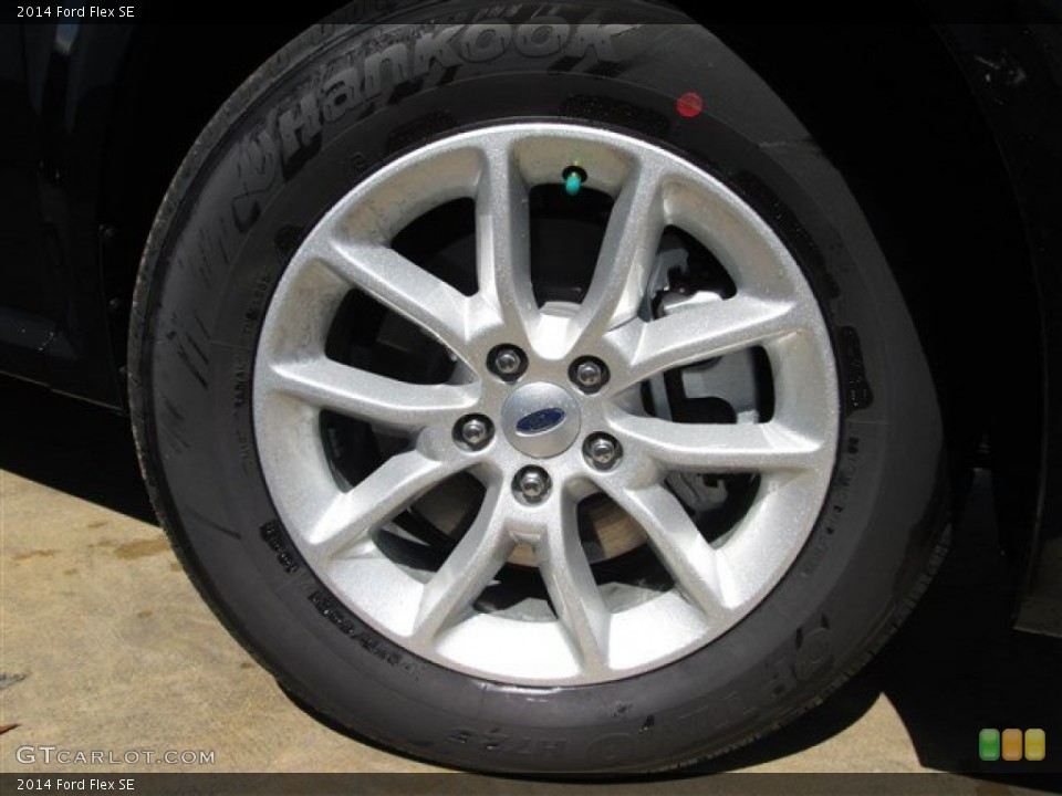 2014 Ford Flex SE Wheel and Tire Photo #82011080