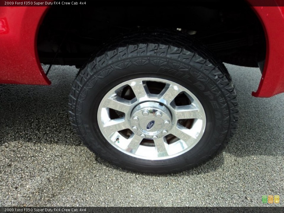 2009 Ford F350 Super Duty Wheels and Tires