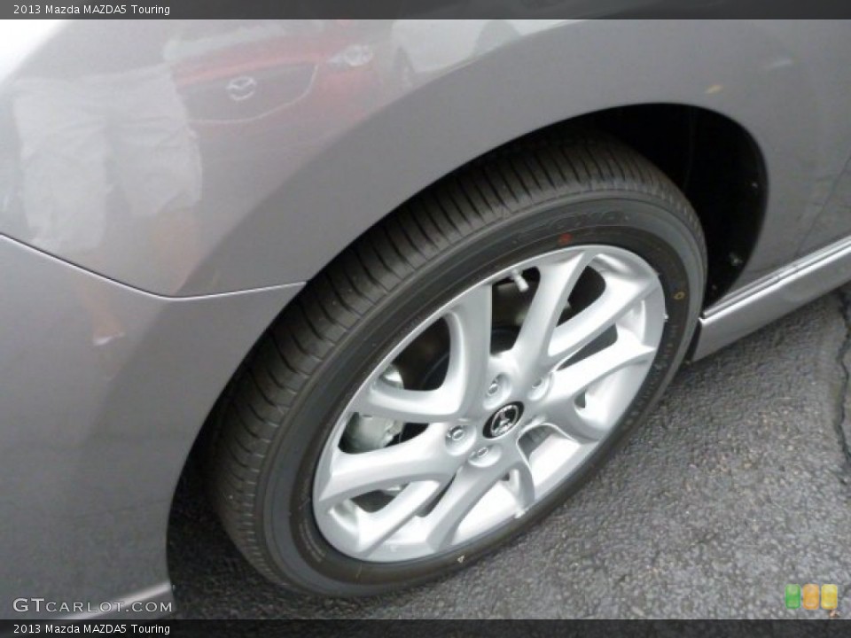 2013 Mazda MAZDA5 Touring Wheel and Tire Photo #82027355