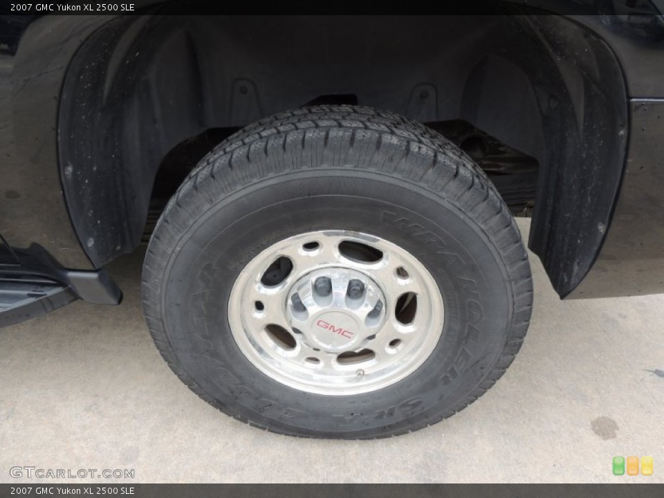 2007 GMC Yukon XL 2500 SLE Wheel and Tire Photo #82029812