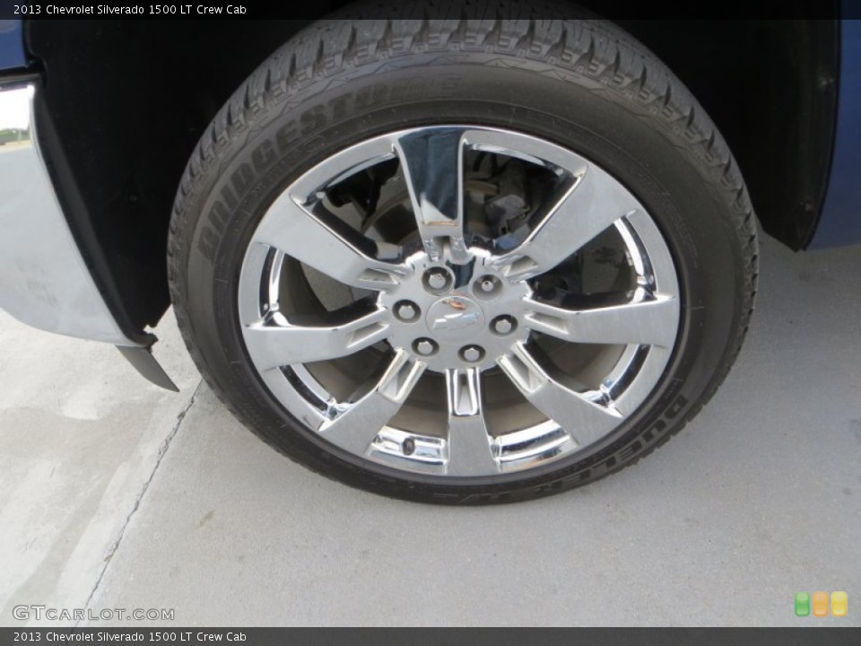 2013 Chevrolet Silverado 1500 LT Crew Cab Wheel and Tire Photo #82035725