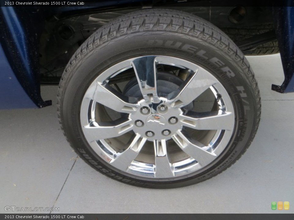2013 Chevrolet Silverado 1500 LT Crew Cab Wheel and Tire Photo #82035734