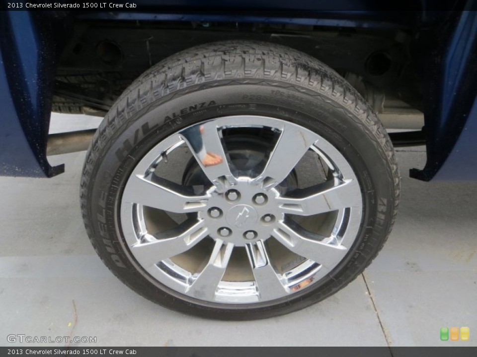 2013 Chevrolet Silverado 1500 LT Crew Cab Wheel and Tire Photo #82035745