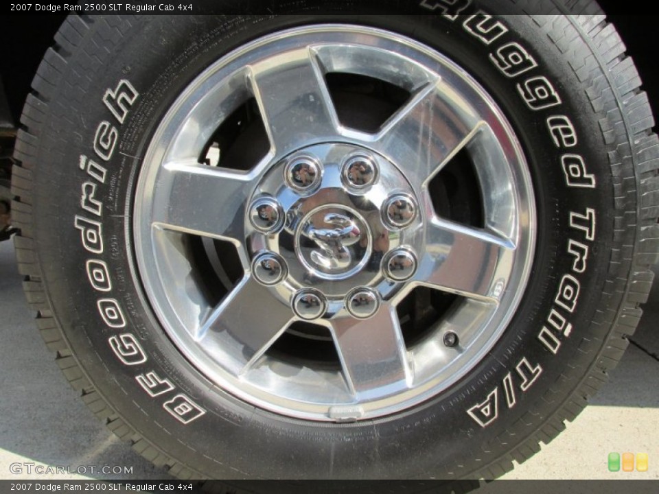 2007 Dodge Ram 2500 SLT Regular Cab 4x4 Wheel and Tire Photo #82041195
