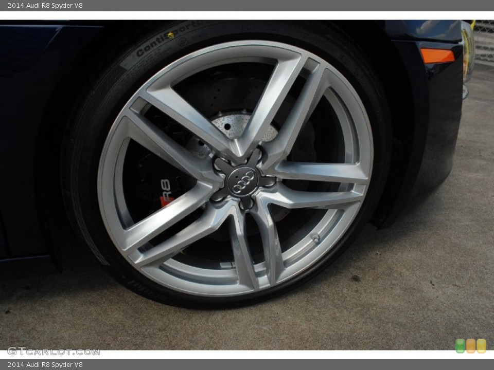 2014 Audi R8 Spyder V8 Wheel and Tire Photo #82050676