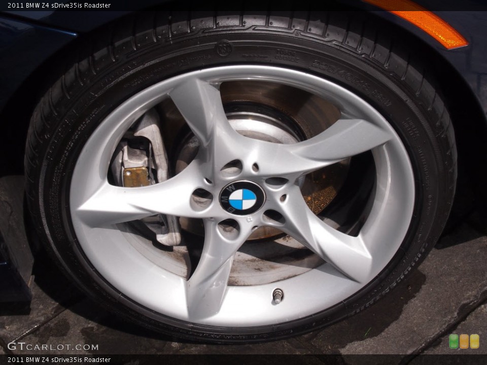 2011 BMW Z4 sDrive35is Roadster Wheel and Tire Photo #82051485