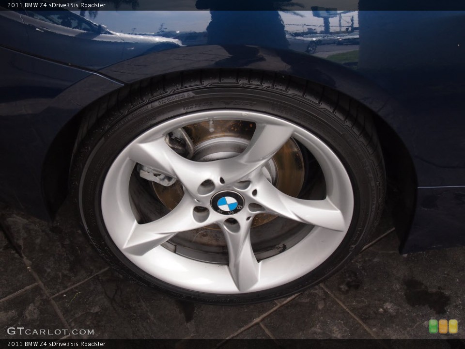 2011 BMW Z4 sDrive35is Roadster Wheel and Tire Photo #82051569