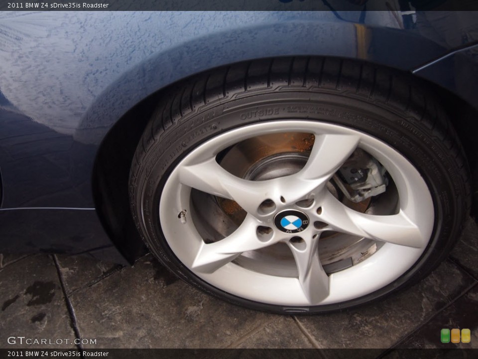 2011 BMW Z4 sDrive35is Roadster Wheel and Tire Photo #82051638