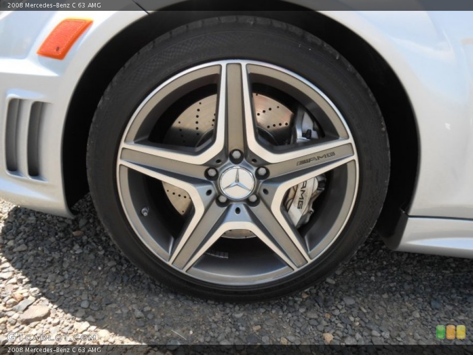 2008 Mercedes-Benz C 63 AMG Wheel and Tire Photo #82058503