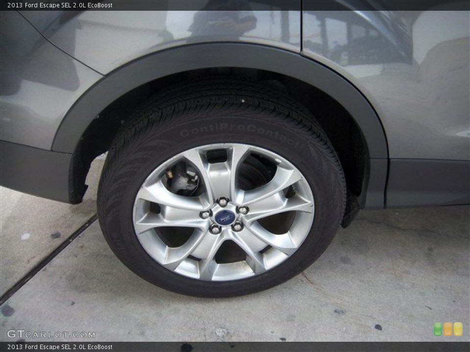 2013 Ford Escape SEL 2.0L EcoBoost Wheel and Tire Photo #82060012