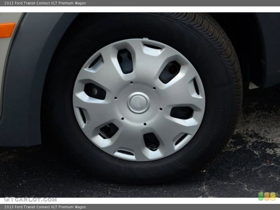 2013 Ford Transit Connect XLT Premium Wagon Wheel and Tire Photo #82067732