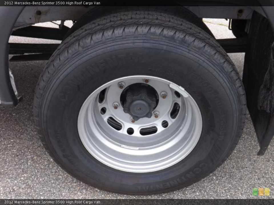 2012 Mercedes-Benz Sprinter 3500 High Roof Cargo Van Wheel and Tire Photo #82069187