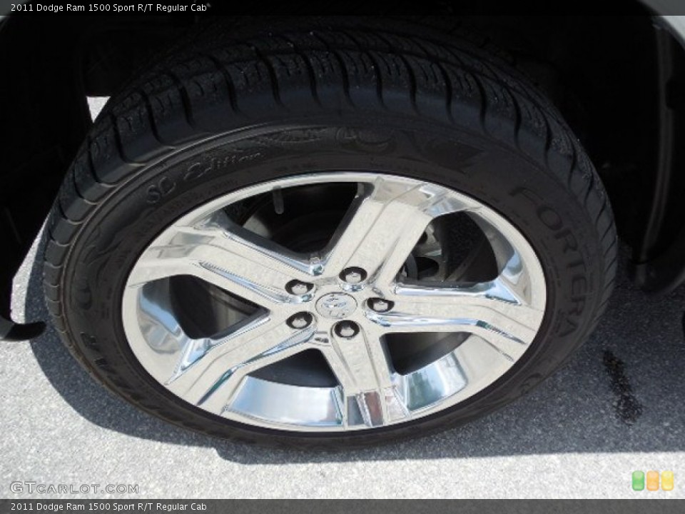 2011 Dodge Ram 1500 Sport R/T Regular Cab Wheel and Tire Photo #82077797