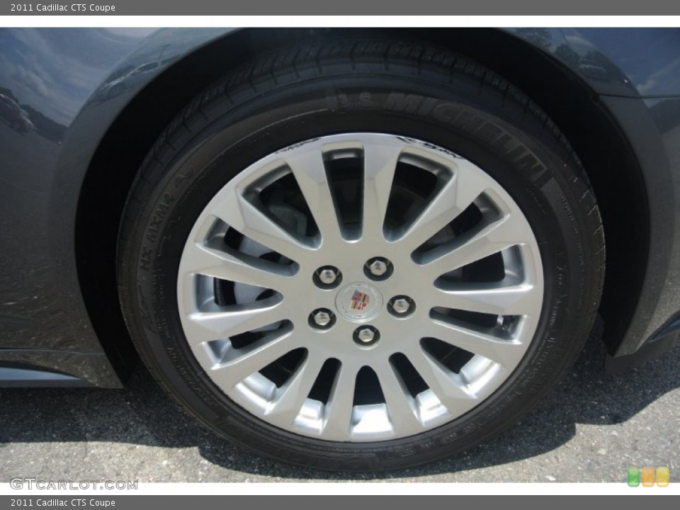 2011 Cadillac CTS Coupe Wheel and Tire Photo #82085163