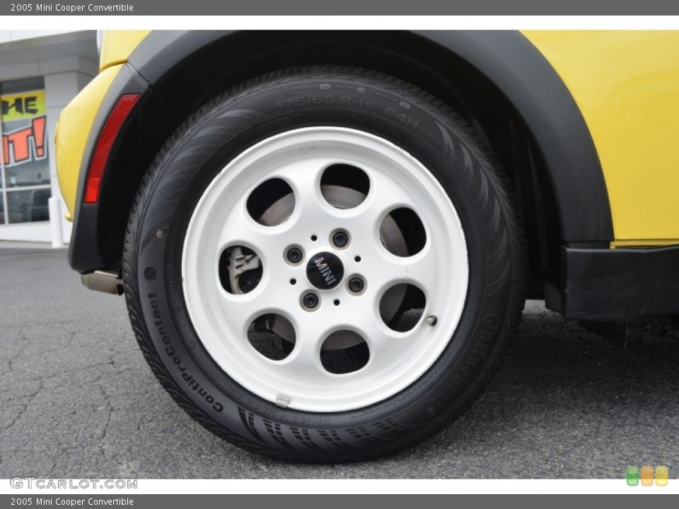 2005 Mini Cooper Convertible Wheel and Tire Photo #82085671