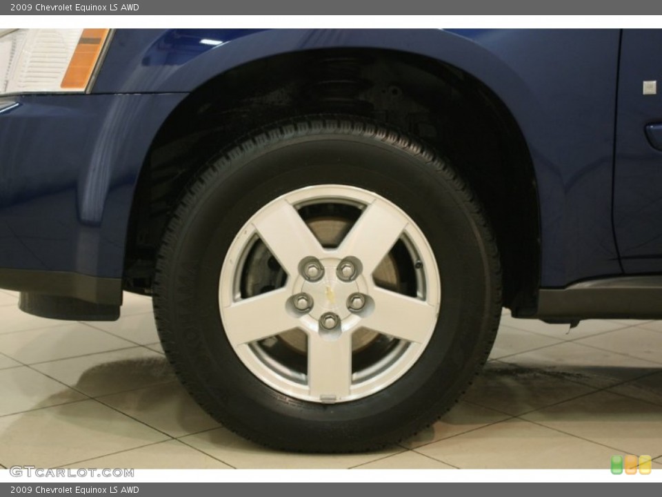 2009 Chevrolet Equinox LS AWD Wheel and Tire Photo #82089747