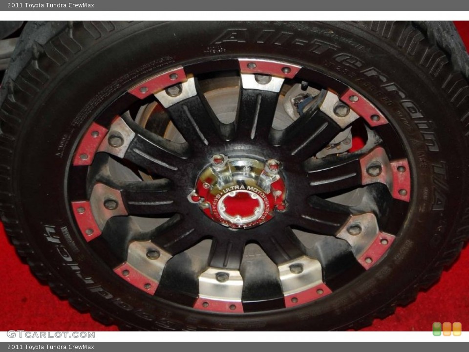 2011 Toyota Tundra Custom Wheel and Tire Photo #82090223