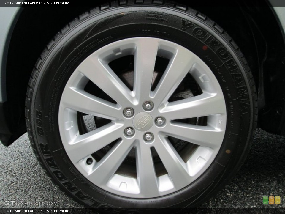 2012 Subaru Forester 2.5 X Premium Wheel and Tire Photo #82093717