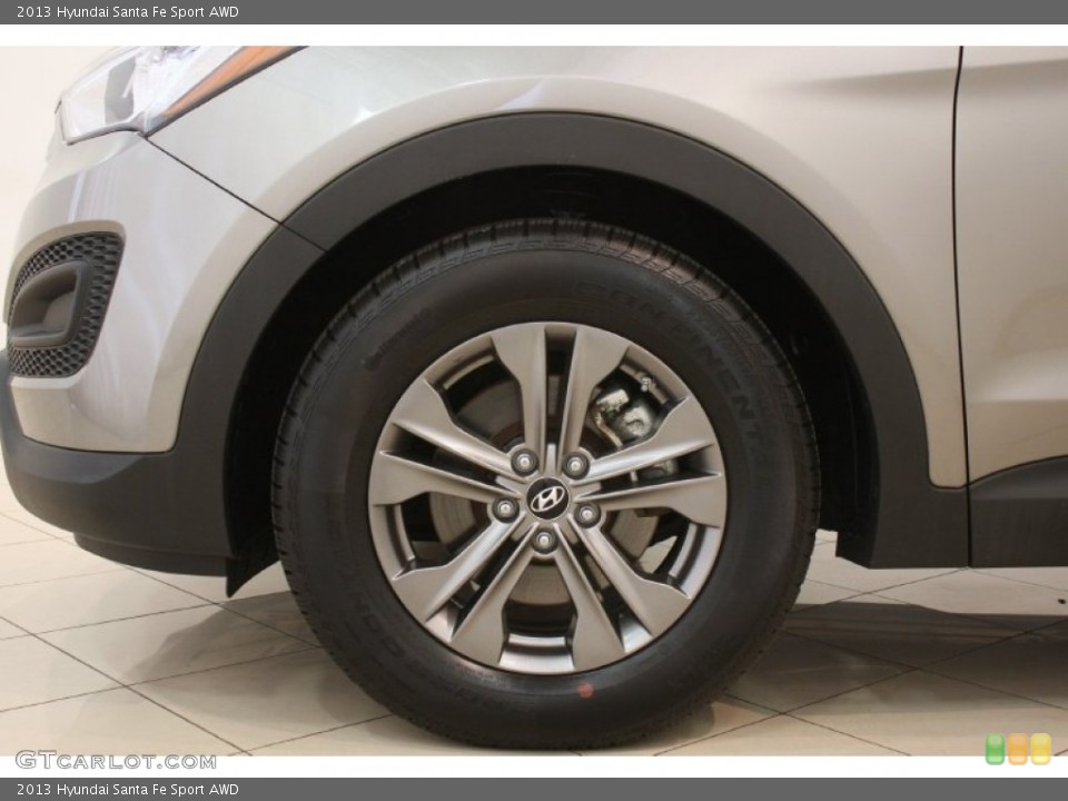 2013 Hyundai Santa Fe Sport AWD Wheel and Tire Photo #82099333