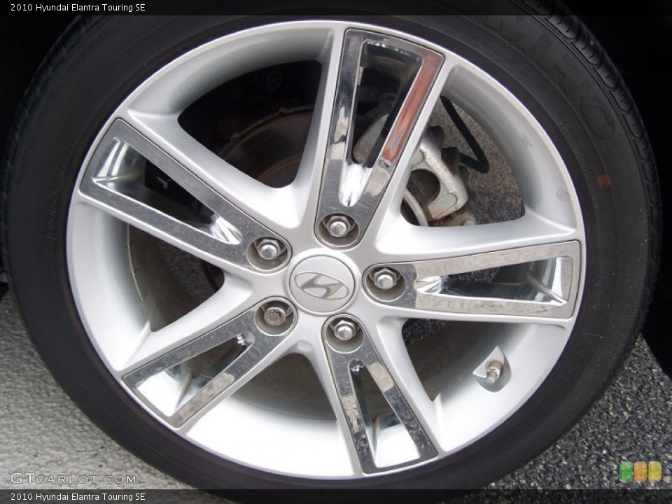 2010 Hyundai Elantra Touring SE Wheel and Tire Photo #82100155