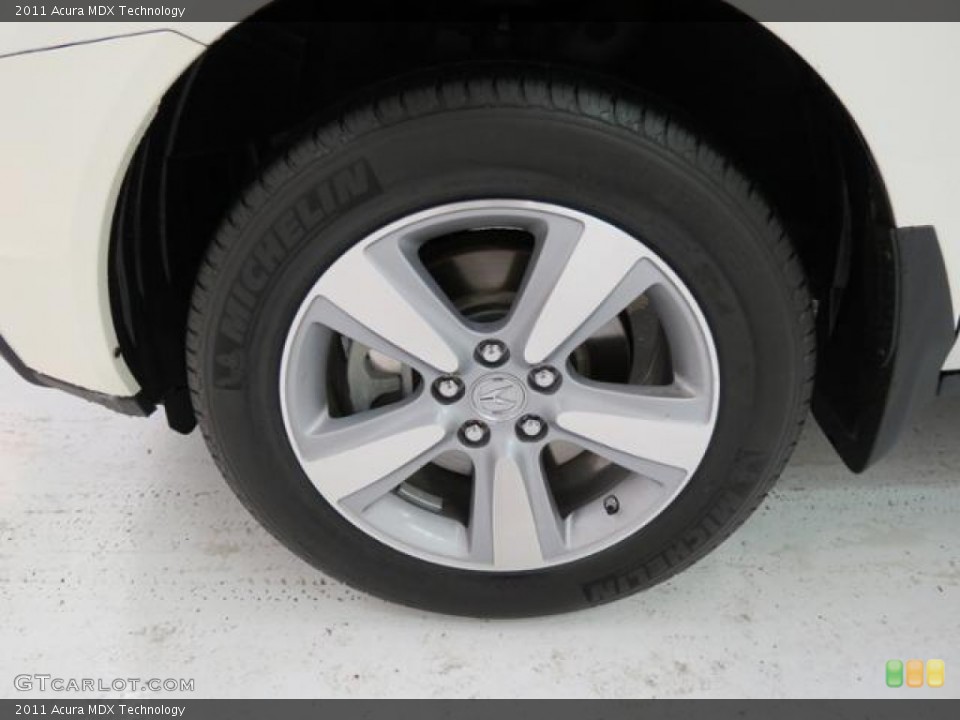 2011 Acura MDX Technology Wheel and Tire Photo #82110936