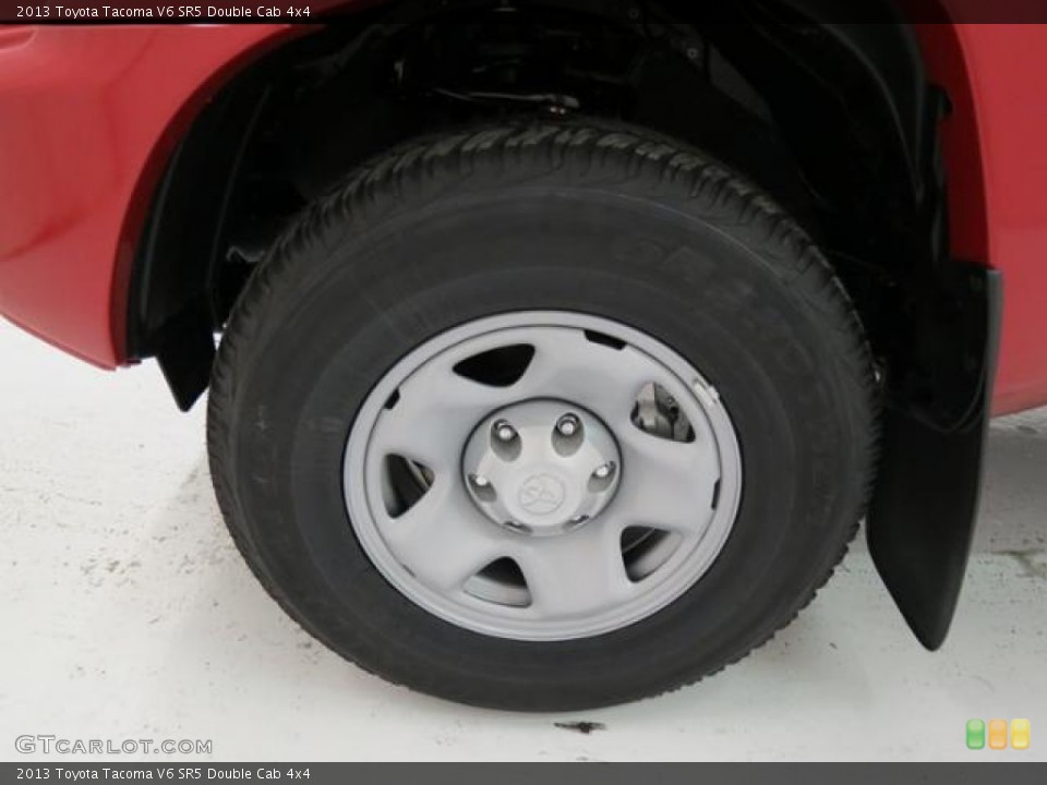 2013 Toyota Tacoma V6 SR5 Double Cab 4x4 Wheel and Tire Photo #82119091