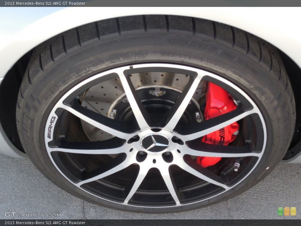 2013 Mercedes-Benz SLS AMG GT Roadster Wheel and Tire Photo #82125727