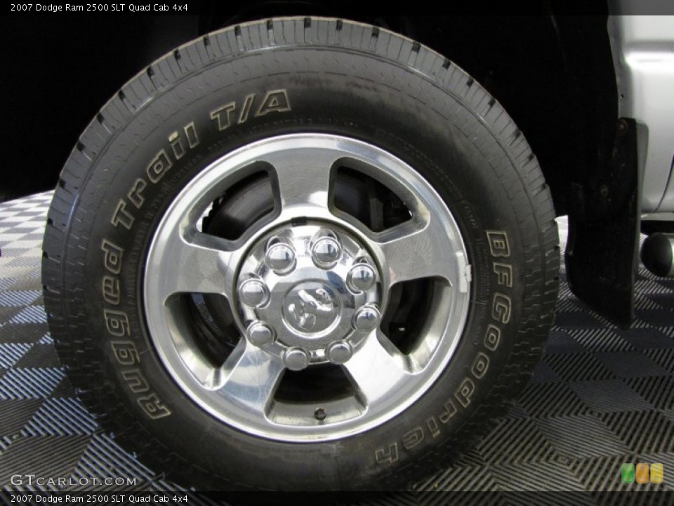 2007 Dodge Ram 2500 SLT Quad Cab 4x4 Wheel and Tire Photo #82126126