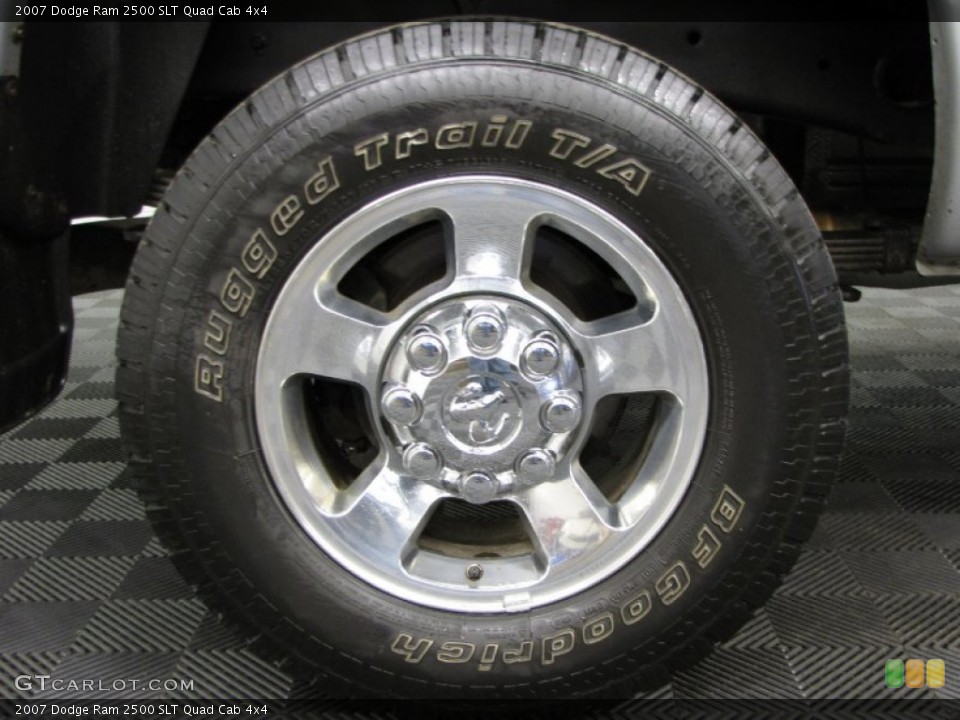 2007 Dodge Ram 2500 SLT Quad Cab 4x4 Wheel and Tire Photo #82126173