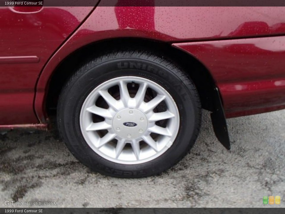 1999 Ford Contour SE Wheel and Tire Photo #82127517