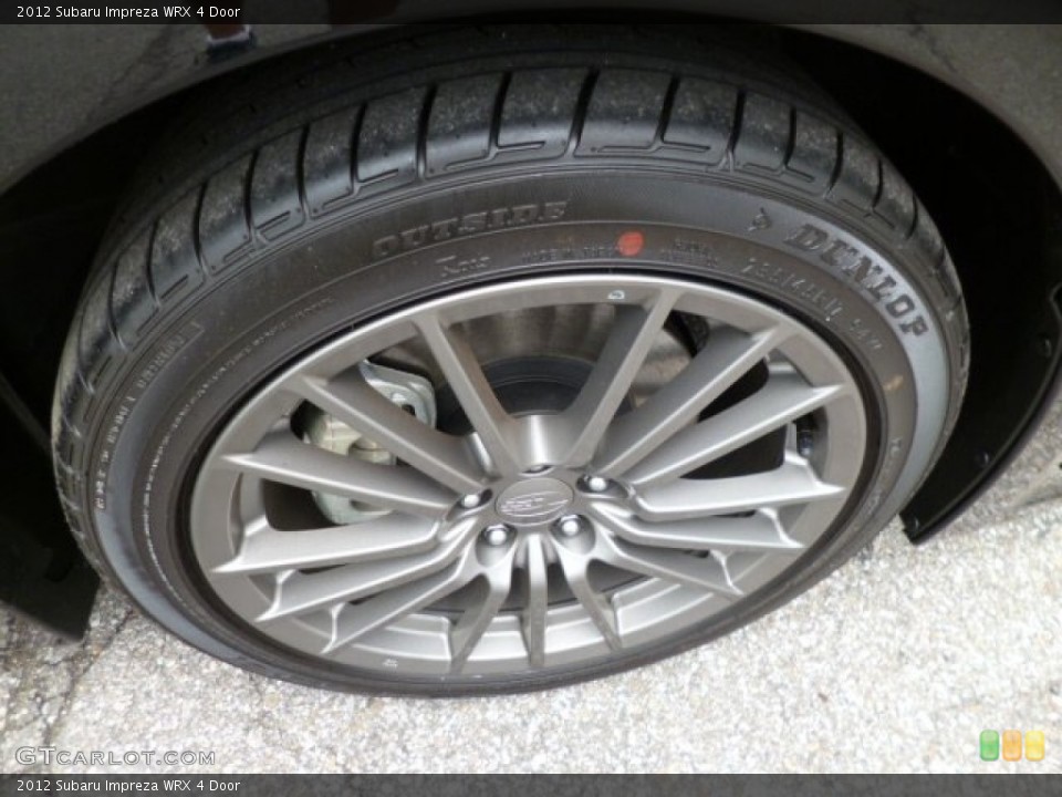 2012 Subaru Impreza WRX 4 Door Wheel and Tire Photo #82127915