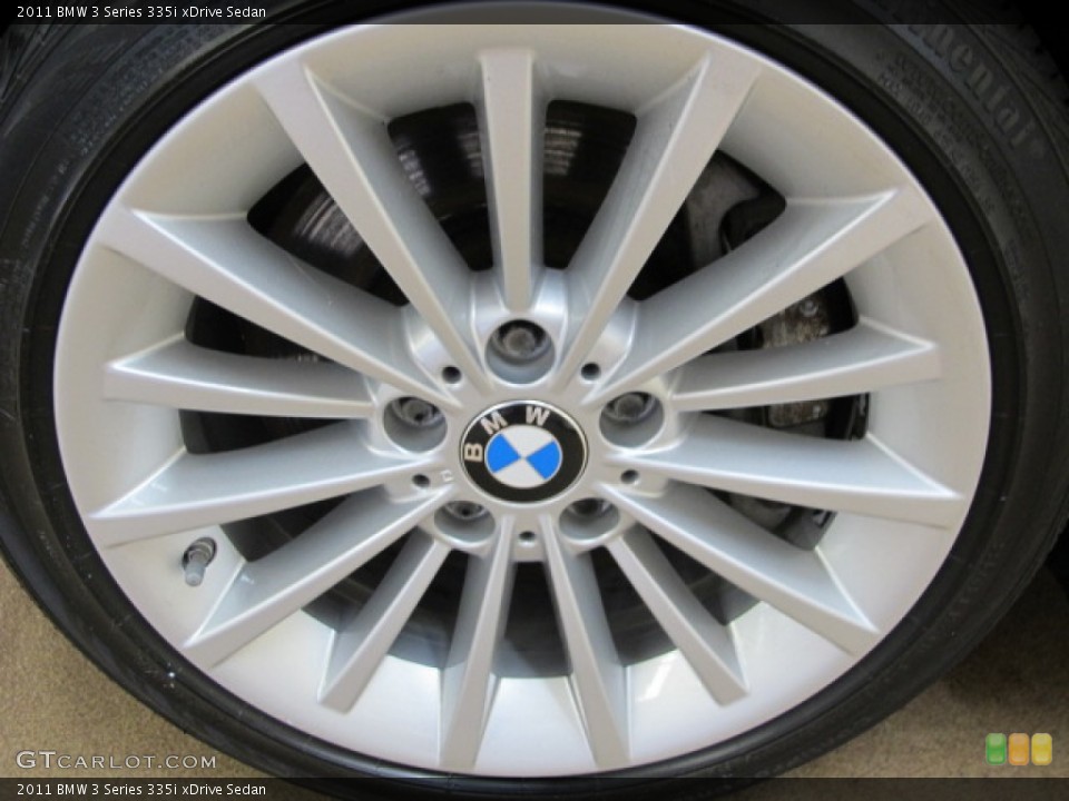 2011 BMW 3 Series 335i xDrive Sedan Wheel and Tire Photo #82133815