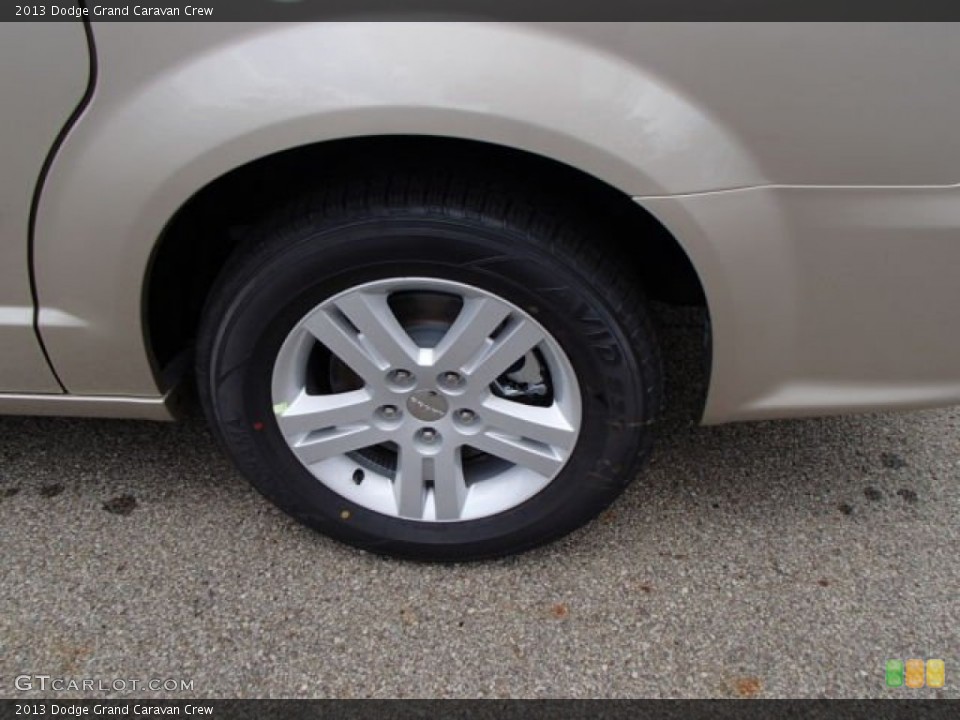 2013 Dodge Grand Caravan Crew Wheel and Tire Photo #82134857