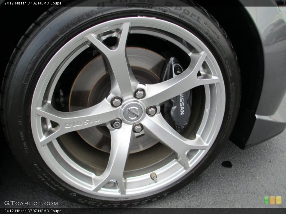 2012 Nissan 370Z NISMO Coupe Wheel and Tire Photo #82137547