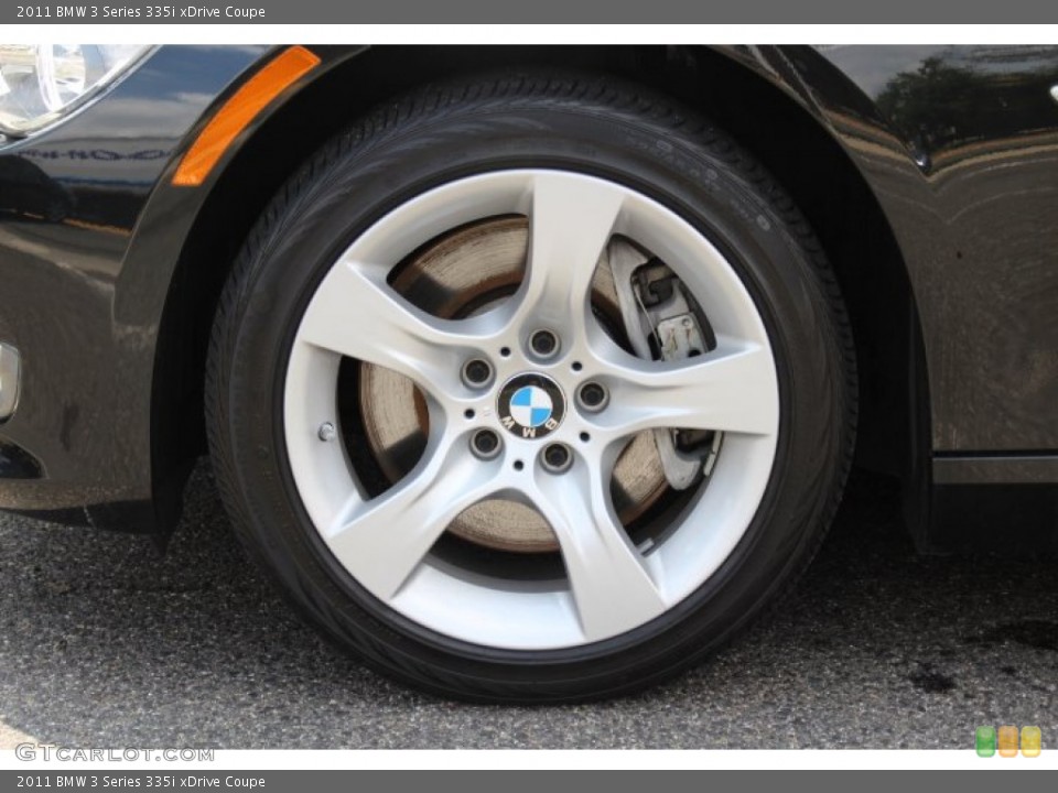 2011 BMW 3 Series 335i xDrive Coupe Wheel and Tire Photo #82138093