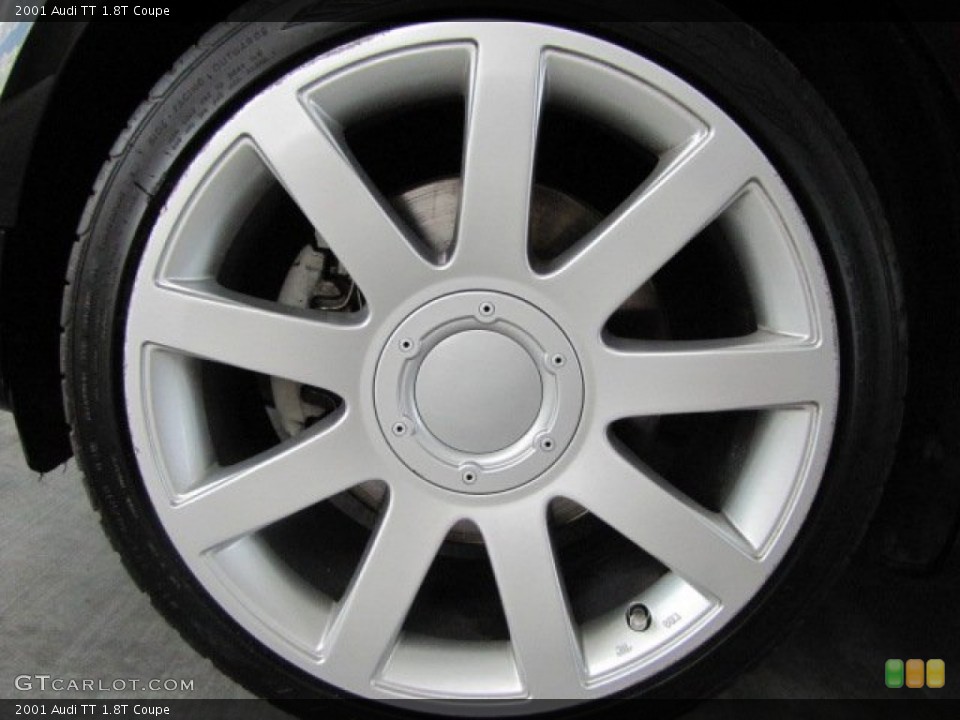 2001 Audi TT 1.8T Coupe Wheel and Tire Photo #82139568