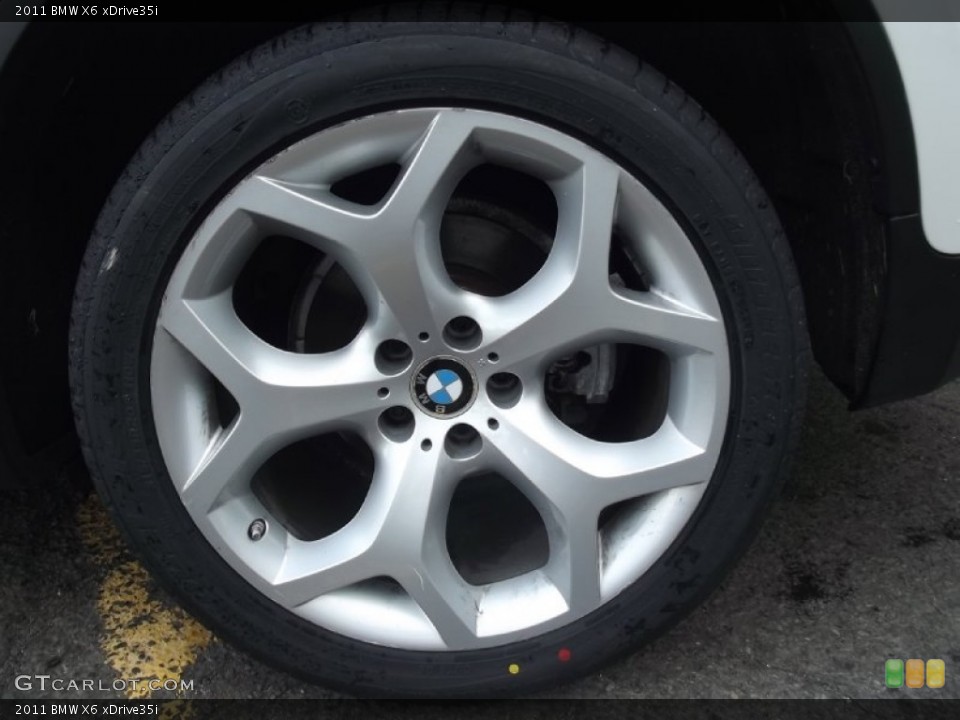 2011 BMW X6 xDrive35i Wheel and Tire Photo #82141021